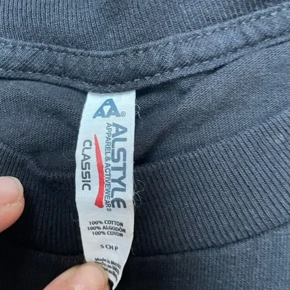 Queen graphic tee short sleeve black cotton unisex size small - Picture 6 of 6